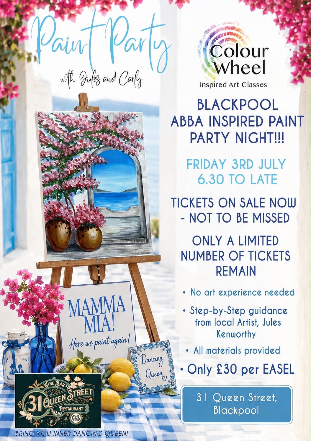 Paint Party Blackpool